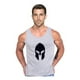 thumbnail image 1 of Polera Espartano Musculosa Gladiador Tank Gym Pesas Crossfit Talla L Gris Hombre, 1 of 3