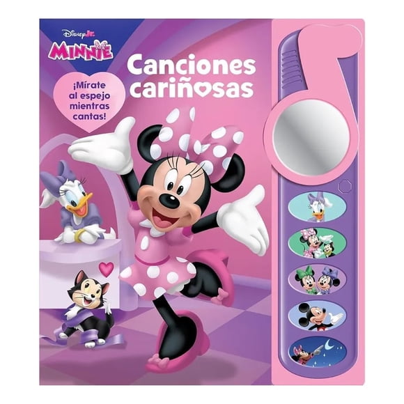 Disney Minnie Canciones Cariñosas Libro 5 Sonidos Con Espejo