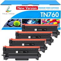 Tóner True Image Tn760 Tn730 Para Impresora Brother, Paquete De 4