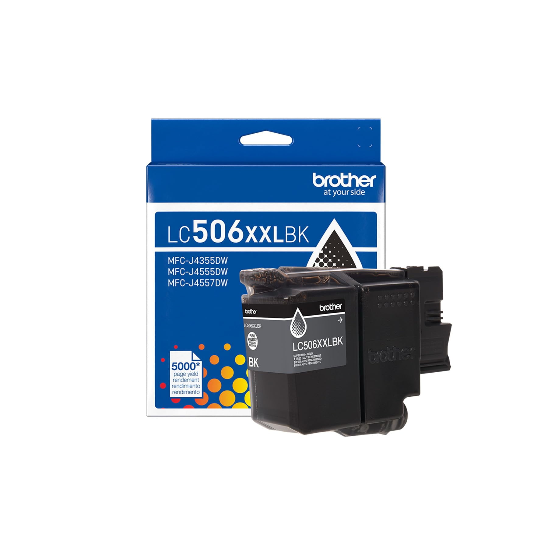 Cartucho De Tinta Brother Lc506xxlbk Negro De Súper Alto Rendimiento