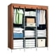 thumbnail image 1 of Closet Armable Guarda Ropa Ropero Grande Cafe Claro 130cmx45cmx170cm, 1 of 3