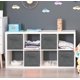 thumbnail image 4 of Bidones de almacenamiento SIMPLE HOUSEWARE, cubos plegables, 28 cm, gris oscuro, paquete de 6, 4 of 7