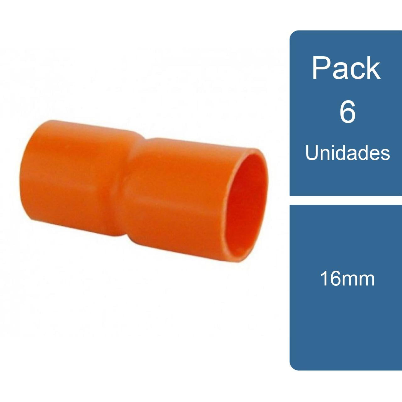 Pvc - Pack 6 Copla Conduit 16mm