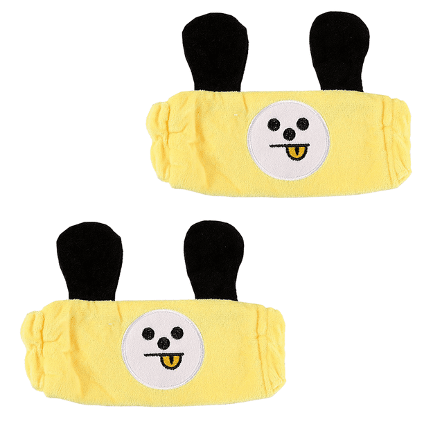 Diadema con diseño de dibujos animados del grupo Bangtan Boys para mujeres y niñas