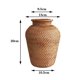 thumbnail image 2 of Xiao Hua Florero de Ratán, Soporte para Maceta, Almacenamiento de Plantas, Decoración de Florero de Sauce, Decoración de Flor Seca, Maceta, 1 Pieza, 2 of 4