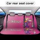 thumbnail image 5 of Vaca y Pollo-theme Car Rear Seat Covers Back Elastic Flexible Car Seat Covers Decorative Fits Most Cars 120x59x76cm, 5 of 6