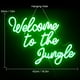 thumbnail image 2 of Letrero de neón FAXFSIGN Welcome to the Jungle Green LED, 33 x 42 cm, 2 of 3