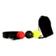 thumbnail image 2 of Pelota De Reflejo De Boxeo, Diadema, Velocidad De Perforación, Mejora La Velocidad De Reacción, Ajustable Con 3 Bolas Y Bolsa, 2 of 5