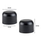 thumbnail image 2 of Pack 2 Unidades Terminal Tope De Metal Negro 19 Mm, 2 of 2