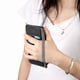 thumbnail image 5 of Funda tipo cartera para Samsung Galaxy A52 5G de piel con cierre magnético, ranuras para tarjetas y correa para la muñeca Negro, 5 of 6