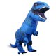 thumbnail image 1 of Disfraz inflable de dinosaurio Piamif para adulto, T-Rex, azul, Halloween, 1 of 7