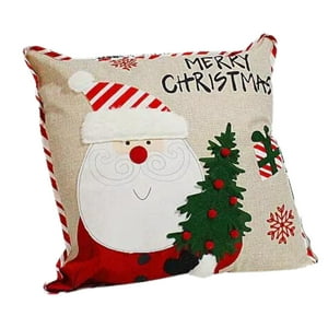 Bohemik - Pack De 2 Fundas Cojín Navideño Viejo Pascuero