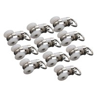 Bothyi - 10 Uds., Deslizadores De Pista De Cortina, Cortinas, Polea Silenciosa, Carril De Cortina, Polea De Pista, Estilo A