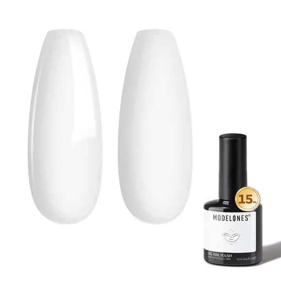 Esmalte de Gel Modelones Blanco Soak Off 15 ml