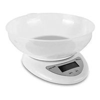 Leonimport - Balanza Digital Cocina Pesa 1G-5Kg Viene Con Bowl Y Pilas