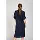 thumbnail image 2 of Vestido Patricia Woman by Eclipse azul marino XL, 2 of 4