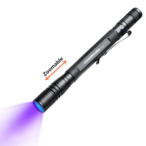 Linterna UV COSMOING 395nm ultravioleta a prueba de agua