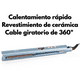 thumbnail image 4 of Plancha Alisador Pelo Cabello Aluminio Cerámica Hasta 220, 4 of 7