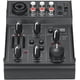 thumbnail image 5 of Equipo de grabación mezclador de audio de 5 canales Mezclador de audio compacto de 5 canales Consola de mezcla de sonido Interfaz de audio USB Ecualizador de 2 bandas Efecto de eco incorporado para gr, 5 of 7
