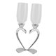 thumbnail image 5 of Copa De Bebidas Copas De Vidrio En Forma De Corazón Para Regalos Diarios De Vacaciones Argent, 5 of 5