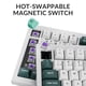 thumbnail image 4 of Teclado Keychron Q1 HE inalámbrico con distribución al 75% con conmutador Gateron, 4 of 8