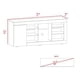 thumbnail image 2 of Rack De Tv 65"  Solaris Duna y taupe, 2 of 7