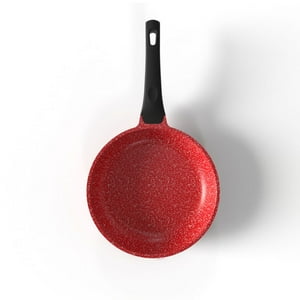 Sarten 28Cm De Aluminio Fundido Rojo Bohlier Antiadherente