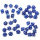 thumbnail image 1 of 40 Piezas De Dados De D6-D20 De Múltiples Caras Para Juguetes De Juego De Mesa De Fiesta D&D TRPG Azul, 1 of 3