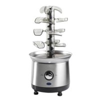 Magideal - Máquina Eléctrica De Fuente De Fondue De Chocolate De 4 Niveles Para Fiestas, Derrite Queso, Dulces, De Fresas, Gajos De Frutas Y Verduras