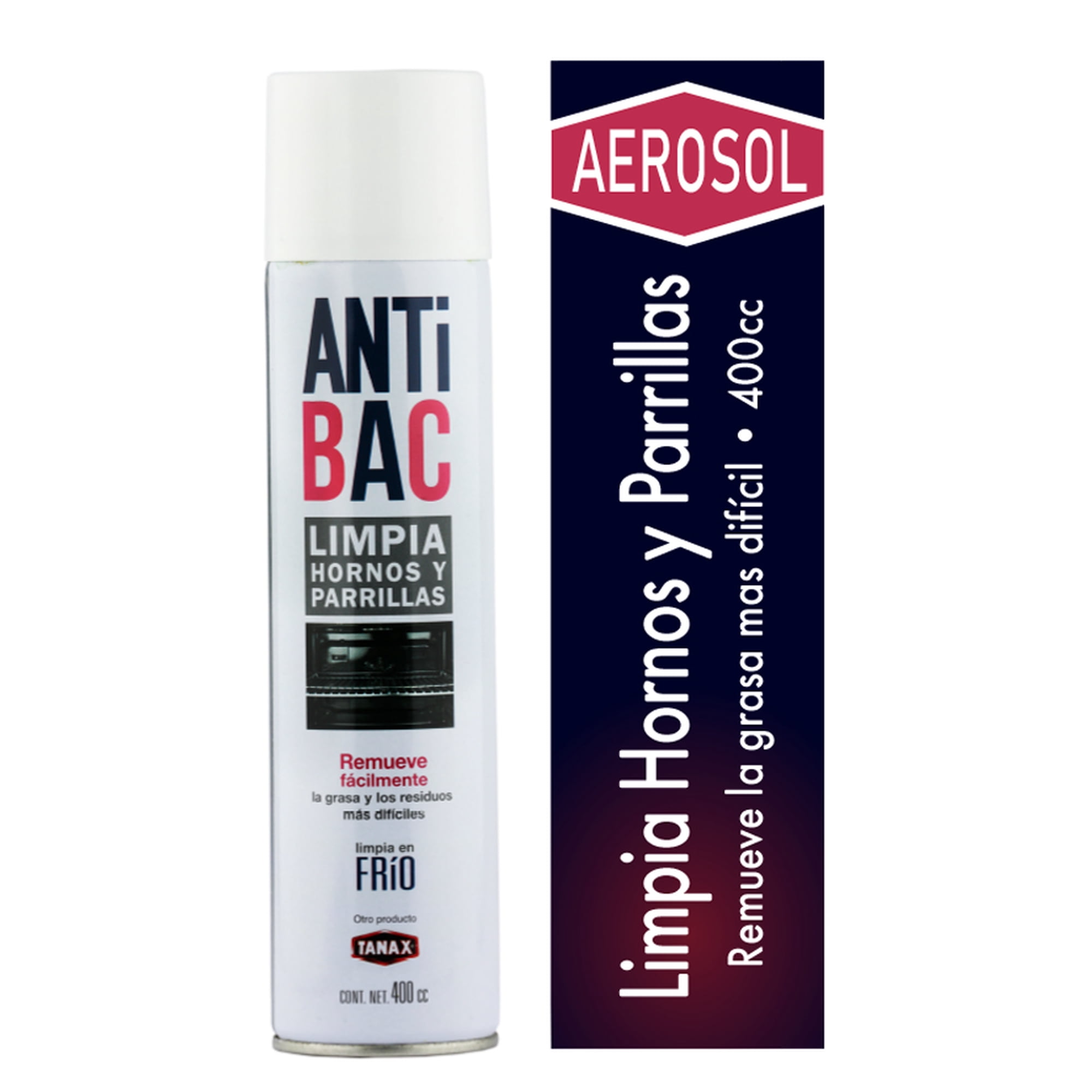 Tanax - Limpia Hornos Y Parrillas Aer 400cc Antibac
