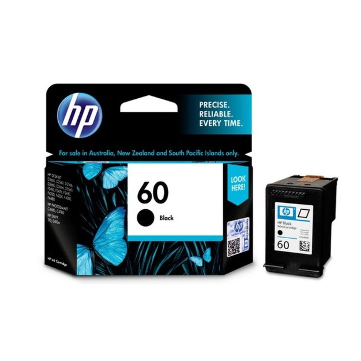 Cartucho Hp 60 Negro Original