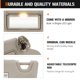thumbnail image 3 of Visera solar izquierda y derecha Aeagle para Nissan Altima 2013‑2018 Beige con luz de vanidad, 3 of 7