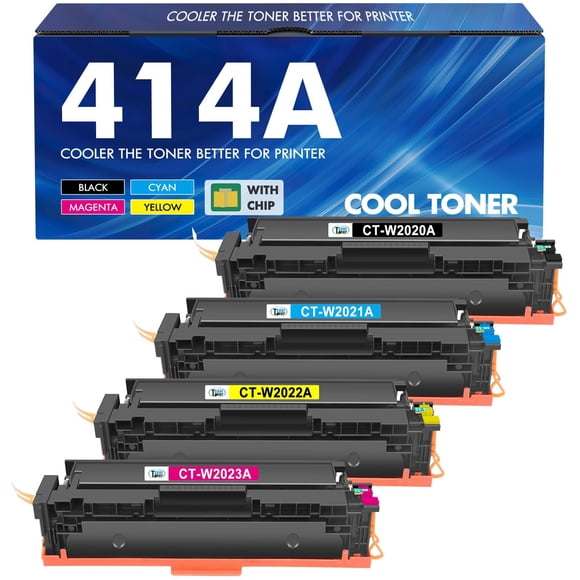 Cartuchos De Tóner 414a 414x Paquete De 4 Para Hp M479