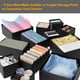 thumbnail image 5 of Organizador de cajones SpaceAid Clothes, paquete de 12 unidades, para guardería, color negro, 5 of 6