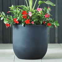 Pottery - Macetero Rotomoldeado Muna-53 Grafito-Mate