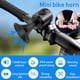 thumbnail image 2 of Cuerno de bicicleta eléctrica, campana de bicicleta electrónica 120dB / IPX4 impermeable, campana de bicicleta fuerte para adultos / niños (negro), 2 of 3