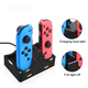 thumbnail image 2 of Cargador 4 en 1 con base de carga con asa para Nintendo Switch base de carga con cable USB y 2 puertos USB, 2 of 8