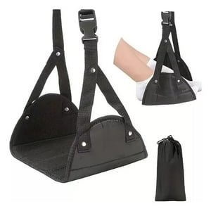 Genérica - Apoya Pies Ajustable Para Viajes, Avión, Bus Reposapiés Portátil