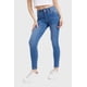thumbnail image 2 of Jeans Mujer Skinny Kim Lavado Azul, 2 of 5
