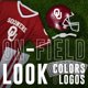 thumbnail image 4 of Conjunto de uniforme de fútbol Franklin Sports NCAA Oklahoma Sooners Kids, 4 of 8