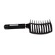 thumbnail image 1 of Gran Cepillo De Pelo Ventilado De Plástico Peluquería Big Bend Massage Peine Negro, 1 of 5