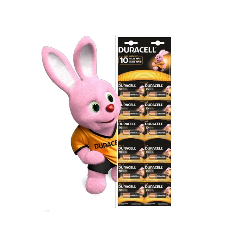 Tira Pila Duracell Aa X 12 Unidades