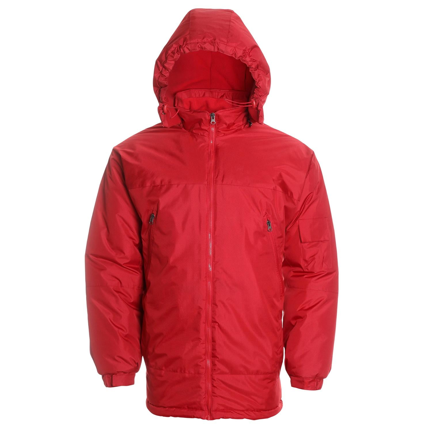 Jayson - Parka Basica Hombre Rojo L