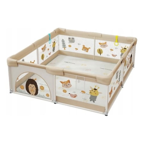 Genérico - Corral De Juegos Diseño Con Dibujos Para Bebe Lau