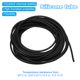 thumbnail image 3 of Uxcell Tubo de Cordón de Goma, Tubo Hueco de 16 pies 2mm OD 1mm ID para Manualidades, Negro, Negro, 3 of 6