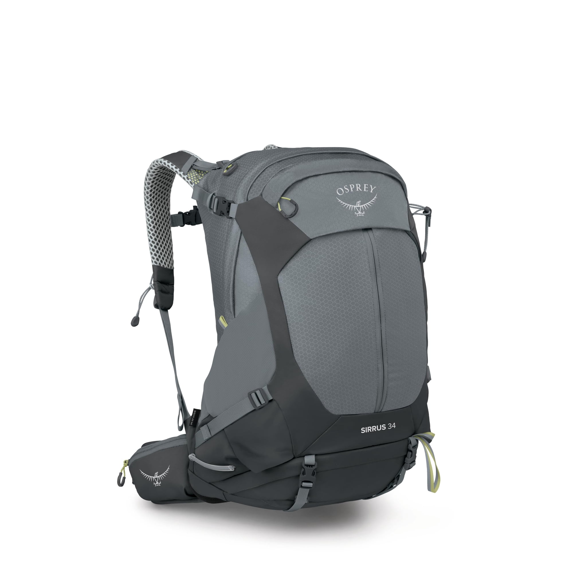 Mochila De Senderismo Osprey Sirrus 34l Para Mujer, Impermeable, Gris