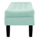 thumbnail image 3 of Banqueta Wood 2c Felpa 00 Verde Agua, 3 of 4