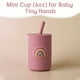 thumbnail image 3 of 6oz Mini Water Cup For Kids, Learning Drinking Portable Unbreakable Training Cup With Straw & Lid For Toddler Beginner Drinking Water, Food Grade Silicone Baby Water Bottle, BPA FREE First-Stage Prac, 3 of 3