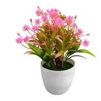 Genérico - Planta Artificial Macetero 23 Cm Decoración