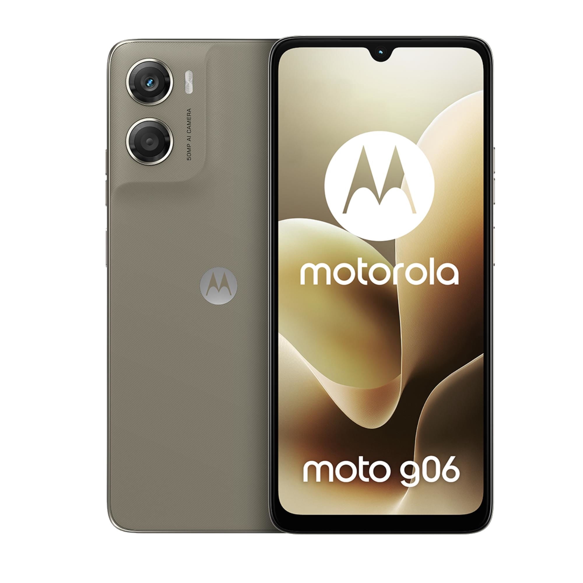 Motorola - Smartphone Moto G06 256gb + 4gb Café